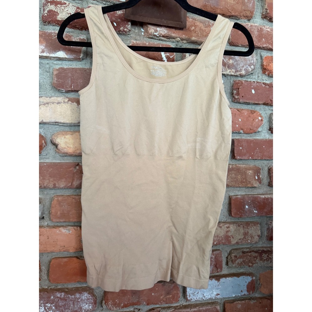 Marilyn Monroe Shapewear Camisole Nude Beige Compression Tank Top XL 7483 - Picture 3 of 3